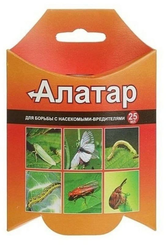 Means against pests of vegetable crops Alatar 25ml (aphid, whitefly, color beetle) VX